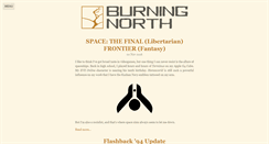 Desktop Screenshot of burningnorth.com